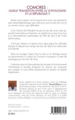 Comores : quelle transition entre la voyoucratie et la république ?. Lettre ouverte au colonel-président des Comores