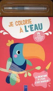  Yoyo Books - Je colorie à l'eau Le toucan - Avec 1 stylo à eau.