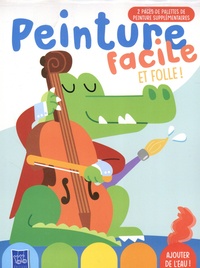  Yoyo Books - Le crocodile - Peinture facile et folle !.