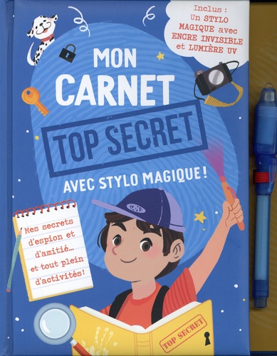 Mon carnet top secret avec stylo magique - Avec de Yoyo Books