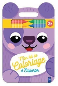 Mon kit coloriage à emporter Chien