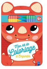 Mon kit de coloriage à emporter Dino