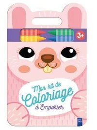 Mon kit de coloriage à emporter Lapin