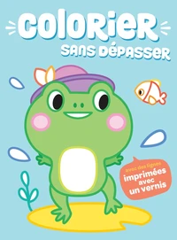 Colorier sans dépasser Grenouille