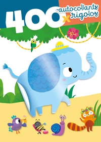 Complète le monde d'Elie Eléphant avec 400 autocollants