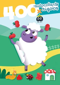 Complète le monde de Malo Mouton avec 400 autocollants