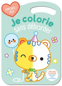 Je colorie sans déborder chat