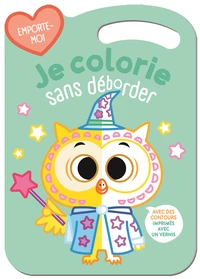 Je colorie sans déborder le hibou