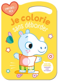  Yoyo éditions - Je colorie sans déborder Le rhinocéros.