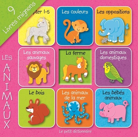  Yoyo éditions - Les animaux - 9 petits livres.