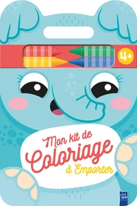 Mon kit de coloriage à emporter Elephant