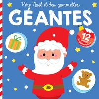 Père Noël et des gommettes géantes