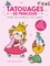 Princesse Daphné. 30 tatouages éphémères + des autocollants repositionnables