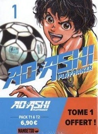 Yûgo Kobayashi - Ao Ashi Playmaker Tome 1 & 2 : Pack en 2 volumes - Tome 1 offert !.