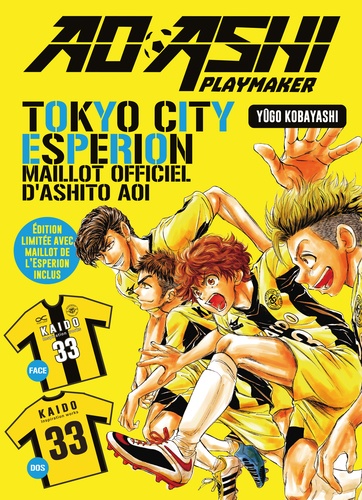 Yûgo Kobayashi - Ao Ashi Playmaker Tome 12 : Pack avec un maillot de l'Esperion inclus.
