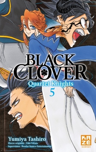 Yûki Tabata et Yumiya Tashiro - Black Clover - Quartet Knights Tome 5 : Noir espoir.