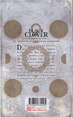 Black Clover Tome 12 La mélancolie d'une épineuse jouvencelle