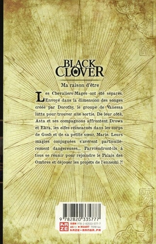 Black Clover Tome 20 Ma raison d'être