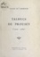 Talhucs de Prousey, 1924-1934