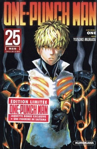 Yusuke Murata - One-Punch Man Tome 25 : Avec une jacquette bonus exclusive + une figurine de Saitama.