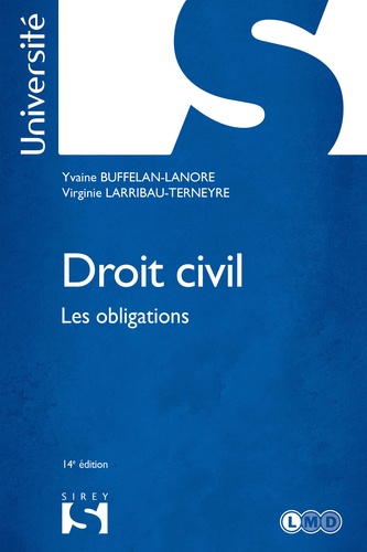 Droit civil. Les obligations 14e édition