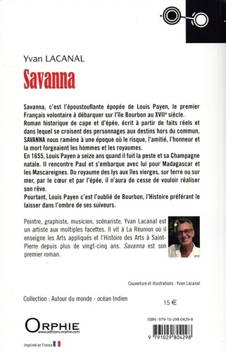 Savanna. Les aventures de Louis Payen