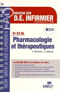 Yvan Touitou et Catherine Leroux - Pharmacologie et thérapeutiques UE 2.11.