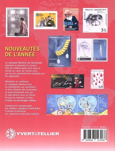Les timbres de l'année 2021. Catalogue de timbres-poste