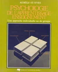 Yves a Saint - Psychologie de l'apprentissage-enseignement.