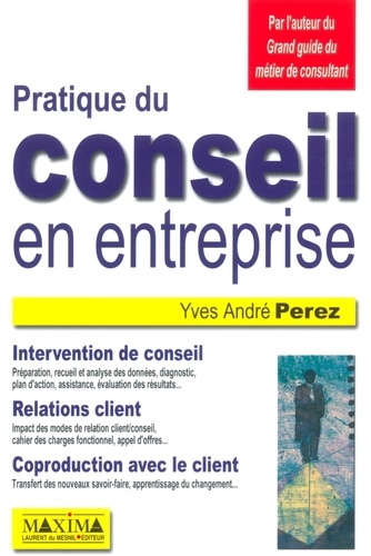 Yves-André Perez - Pratique du conseil en entreprise.