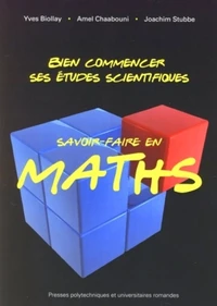 Bien commencer ses études scientifiques