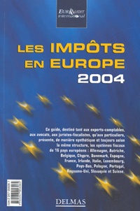 Yves Blaise - Les impôts en Europe - Edition bilingue français-anglais.