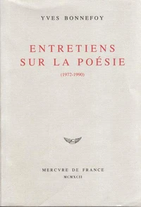 Entretiens sur la poésie