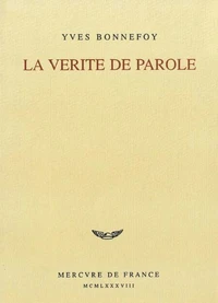 La Vérité de parole