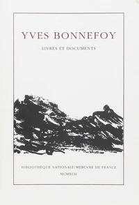 Yves Bonnefoy