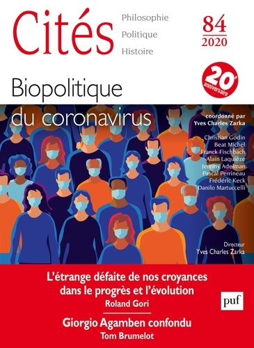 Cités N° 84/2020 Biopolitique du coronavirus