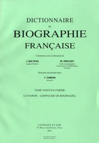 Dictionnaire de biographie française