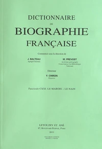 Dictionnaire de biographie française
