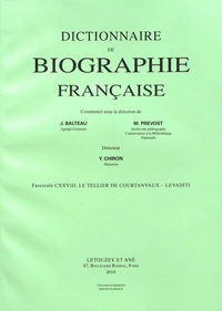 Dictionnaire de biographie française