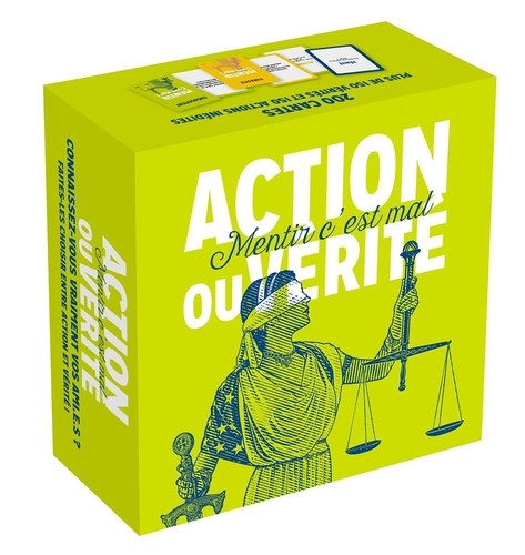 Yves Czerczuk et Amélie Weil - Action ou vérité - Mentir c'est mal. Avec 200 cartes.
