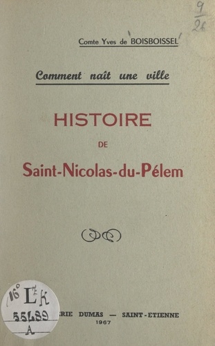 Comment naît une ville, histoire de Saint-Nicolas-du-Pélem