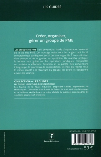 Créer, organiser, gérer un groupe de PME 4e édition