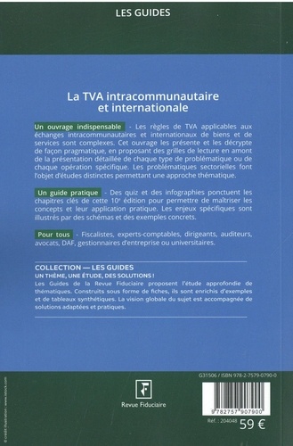 La TVA intracommunautaire et internationale  Edition 2022