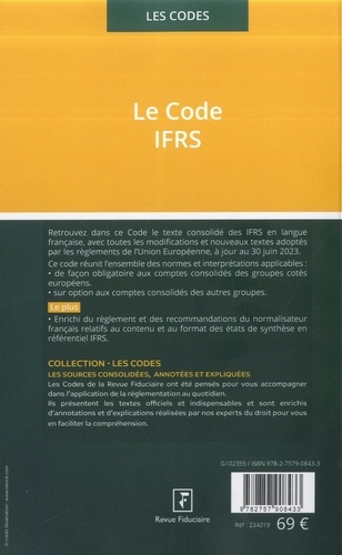 Le code IFRS  Edition 2023