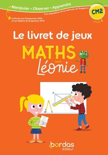 Les maths avec Léonie CM2. Livret de jeux  Edition 2023