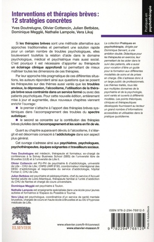 Interventions et thérapies brèves : 12 stratégies concrètes 3e édition