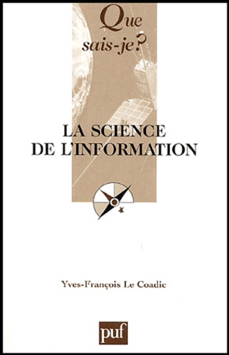 La science de l'information 3e édition