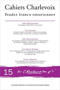 Cahiers Charlevoix 15