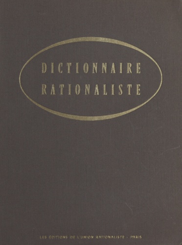 Dictionnaire rationaliste