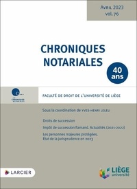 Yves-Henri Leleu - Chroniques notariales.
